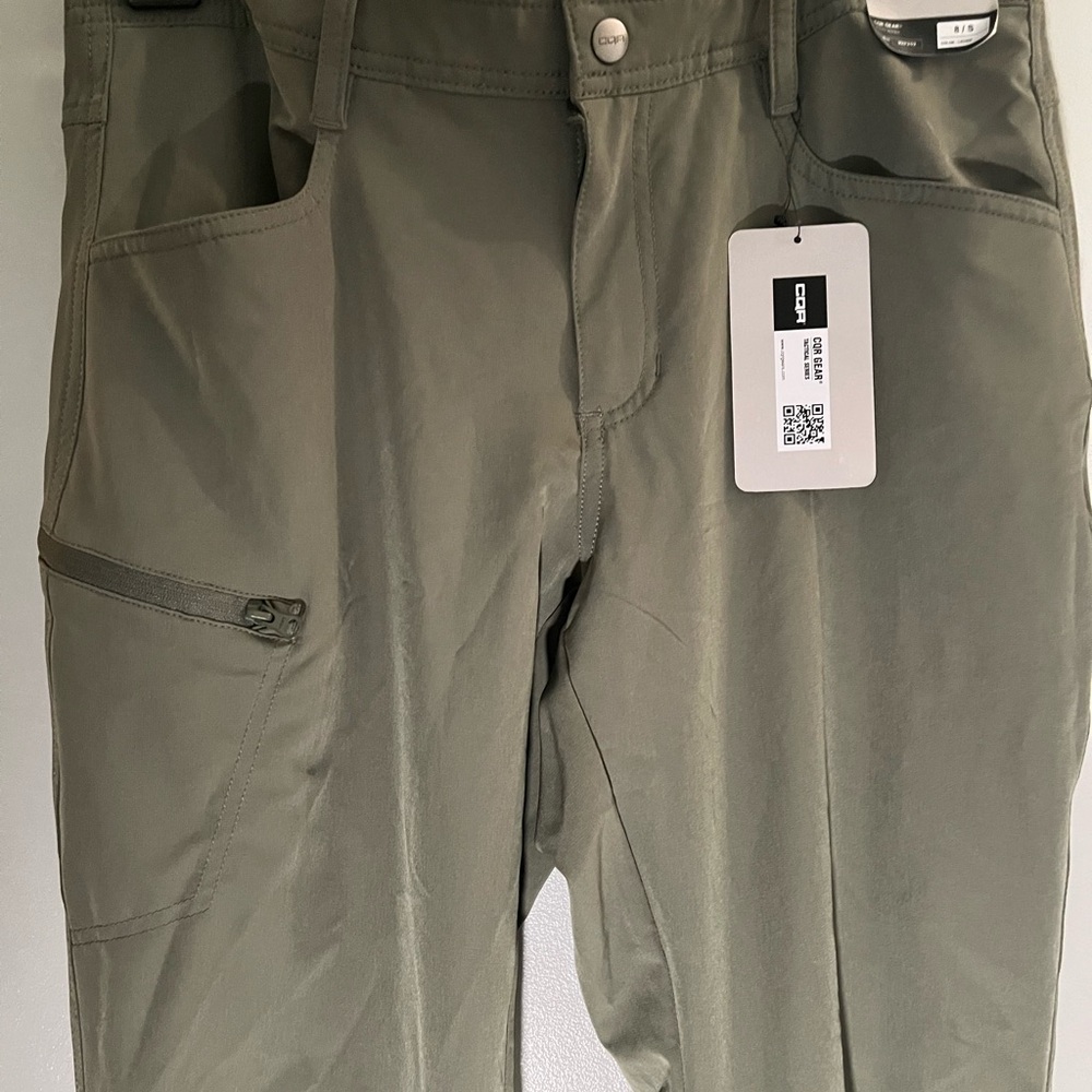 Women’s CQR olive green hiking pants
